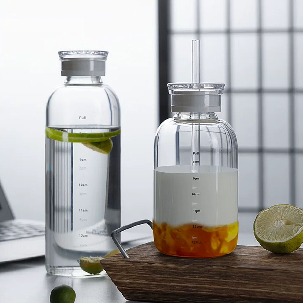 Coffee Equipment For Camping - Botella de agua de vidrio grande