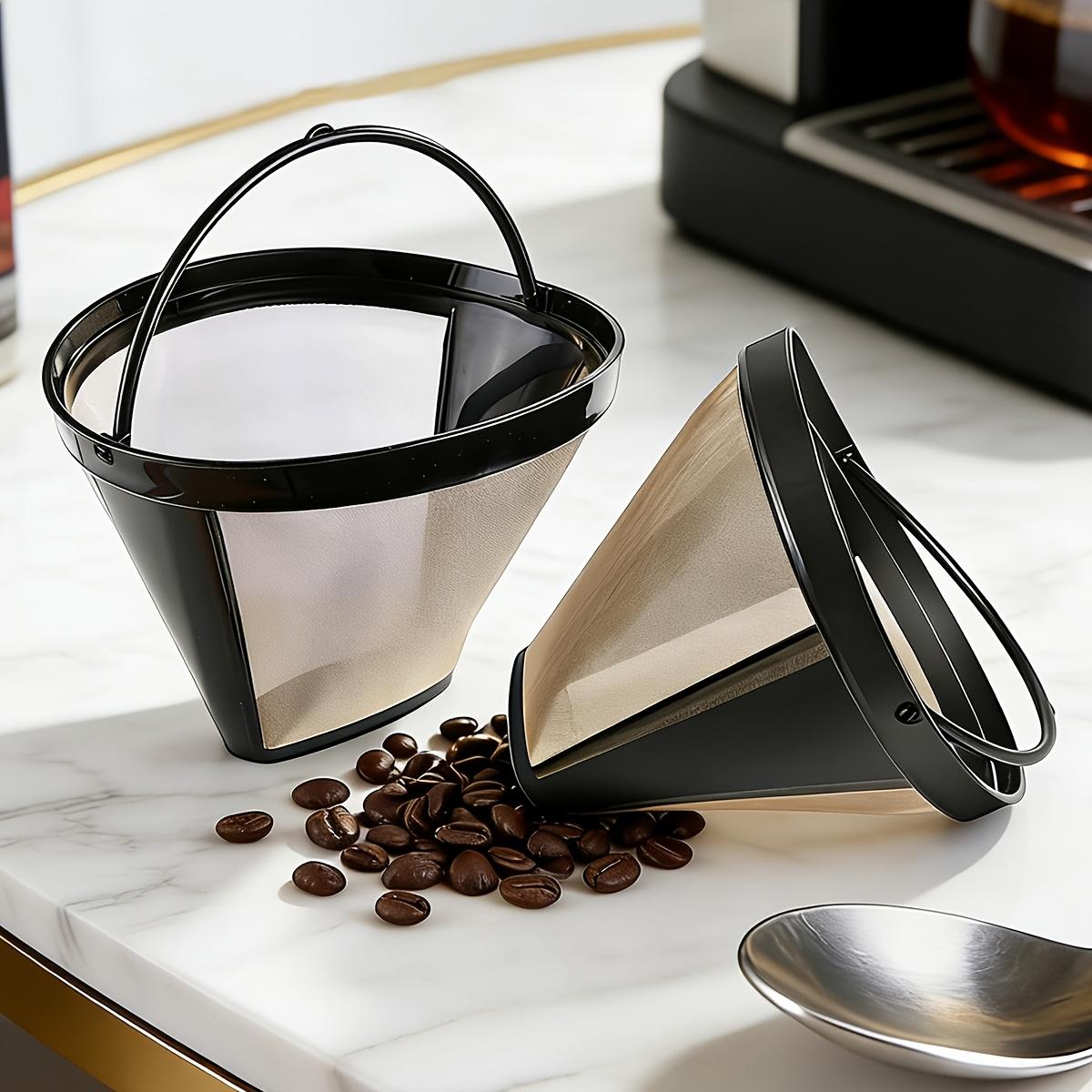 Coffee Equipment Pour Over - Filtro de café reutilizable y duradero,