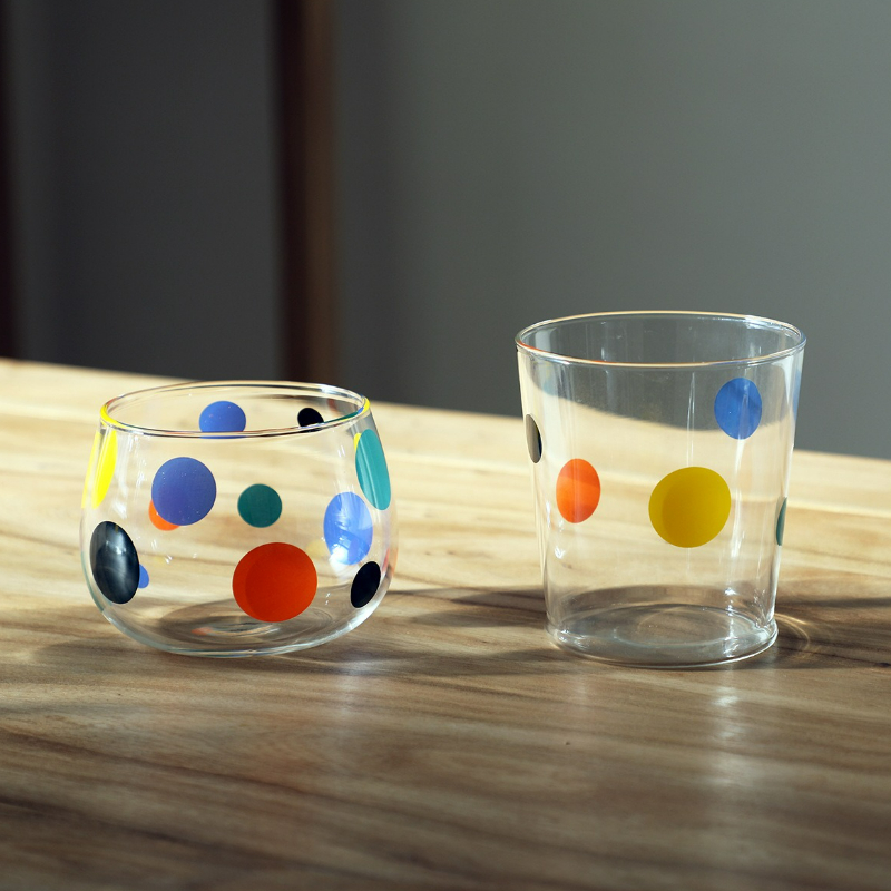 Taza de vidrio con puntos colo - Espresso Shot Glass reseña y precio