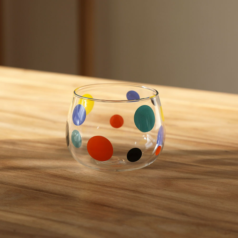 Taza de vidrio con puntos colo - Espresso Shot Glass reseña y precio