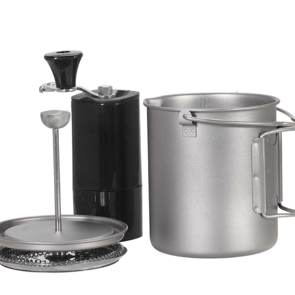 Lixada-taza de café de titanio - Coffee Equipment For Camping reseña y precio