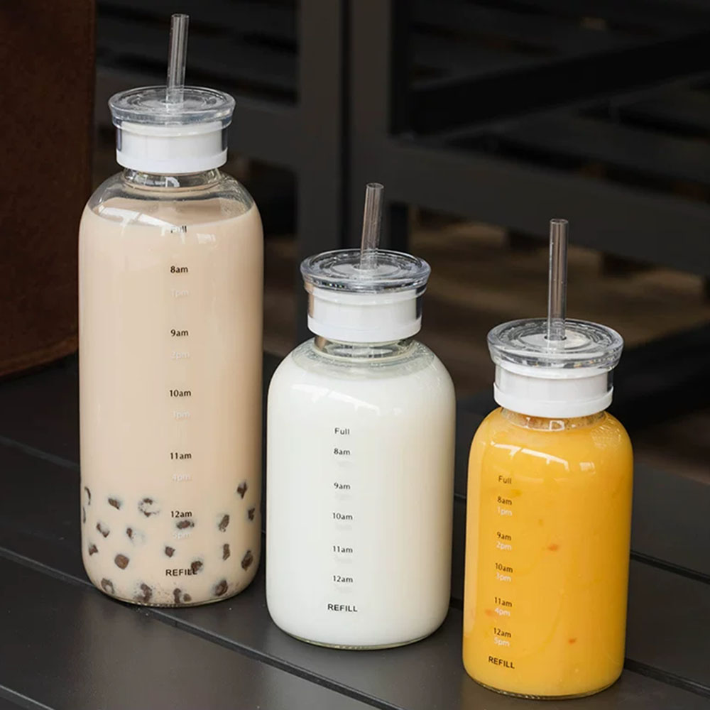Botella de agua de vidrio gran - Coffee Equipment For Camping reseña y precio