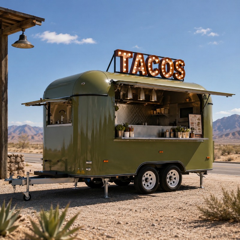 Camión de Comida Móvil con Coc - Coffee Van Equipment reseña y precio